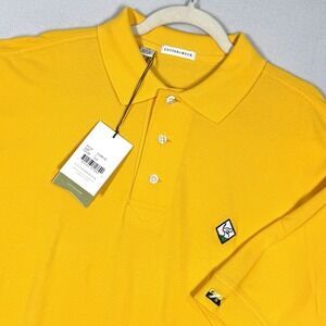 Cutter and Buck Tournament Polo Shirt Mens Large Pique Cotton Ostrich Logo NWT
